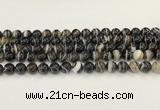 CAA5429 15.5 inches 10mm round agate gemstone beads