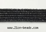 CAA5437 15.5 inches 6*8mm faceted rondelle agate gemstone beads