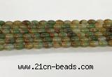 CAA5451 15.5 inches 8*12mm rice agate gemstone beads