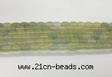 CAA5456 15.5 inches 8*12mm rice agate gemstone beads