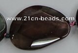 CAA622 15.5 inches 30*40mm freeform dragon veins agate beads