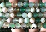 CAA6248 15 inches 10mm round green sakura agate beads