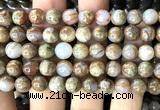 CAA6267 15 inches 8mm round fire agate gemstone beads