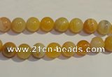 CAA87 15.5 inches 6mm round botswana agate gemstone beads