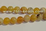 CAA88 15.5 inches 8mm round botswana agate gemstone beads