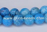 CAB222 15.5 inches 10mm round blue crazy lace agate beads