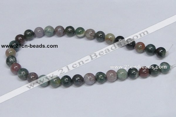 CAB434 15.5 inches 12mm round indian agate gemstone beads wholesale