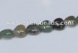 CAB452 15.5 inches 8*8mm heart indian agate gemstone beads