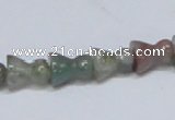 CAB463 15.5 inches 9*12mm vase-shaped indian agate gemstone beads