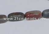 CAB473 15.5 inches 6*8*18mm cuboid indian agate gemstone beads