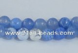 CAB645 15.5 inches 8mm round fire crackle agate beads wholesale