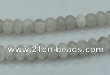 CAB900 15.5 inches 4*6mm rondelle natural crazy agate beads wholesale