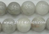 CAB902 15.5 inches 18mm round natural crazy agate beads wholesale