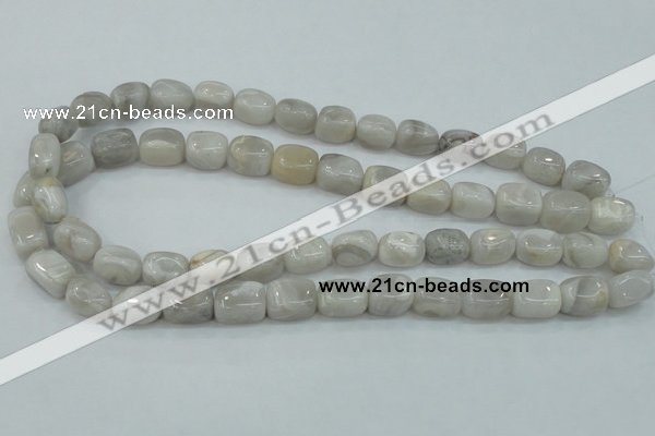 CAB903 15.5 inches 10*14mm nugget natural crazy agate beads wholesale