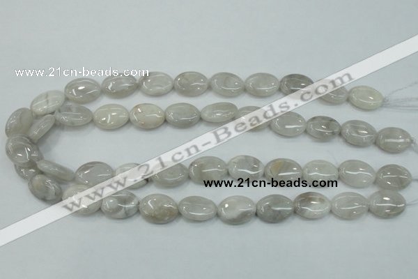 CAB911 15.5 inches 13*18mm oval natural crazy agate beads wholesale