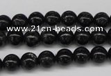 CAE03 15.5 inches 8mm round astrophyllite beads wholesale