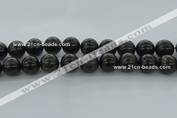 CAE08 15.5 inches 18mm round astrophyllite beads wholesale