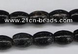 CAE11 15.5 inches 10*14mm rice astrophyllite beads wholesale