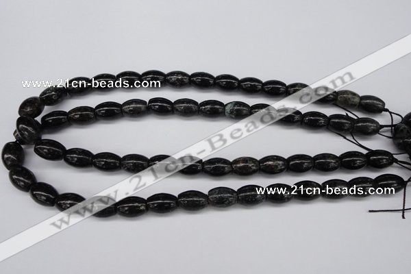 CAE11 15.5 inches 10*14mm rice astrophyllite beads wholesale