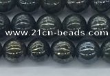 CAE121 15.5 inches 6mm round AB-color astrophyllite beads wholesale