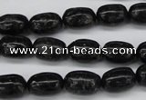 CAE15 15.5 inches 8*12mm egg-shaped astrophyllite beads wholesale