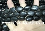 CAE300 15.5 inches 13*18mm oval astrophyllite beads wholesale