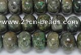 CAF115 15.5 inches 6*10mm rondelle Africa stone beads wholesale