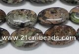 CAF126 15.5 inches 12*16mm oval Africa stone beads wholesale