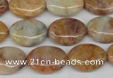 CAG1093 15.5 inches 13*18mm oval Morocco agate beads wholesale