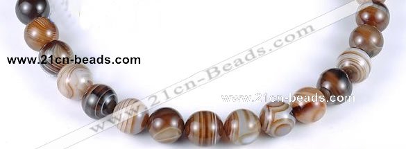 CAG143 14mm round madagascar agate gemstone beads Wholesale