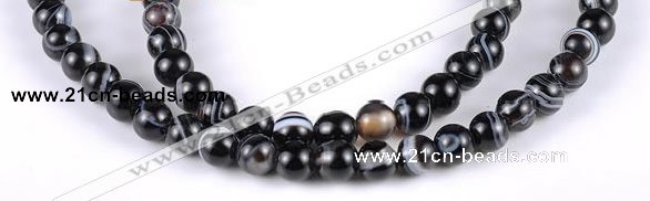 CAG146 5mm round madagascar agate gemstone beads Wholesale