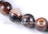 CAG148 13mm smooth round madagascar agate stone beads Wholesale