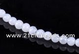 CAG162 Smooth round 4mm blue lace agate gemstone beads wholesale