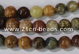 CAG1702 15.5 inches 8mm round rainbow agate beads wholesale