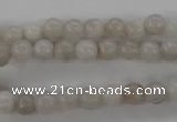 CAG1895 15.5 inches 6mm round grey agate beads wholesale