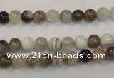 CAG2411 15.5 inches 6mm round Chinese botswana agate beads