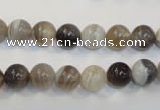 CAG2412 15.5 inches 8mm round Chinese botswana agate beads