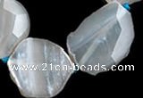 CAG330 rough agate gemstone nugget shape  beads Wholesale