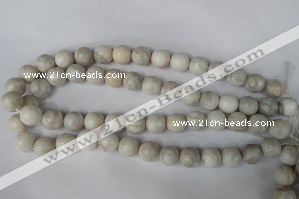 CAG3606 15.5 inches 14mm round natural crazy lace agate beads