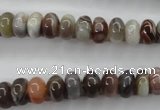 CAG3702 15.5 inches 5*8mm rondelle botswana agate beads wholesale