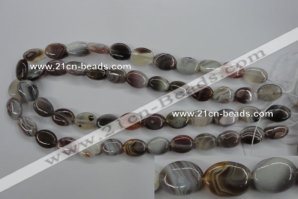 CAG3722 15.5 inches 12*16mm oval botswana agate beads wholesale