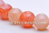 CAG39 12mm round dragon veins agate gemstone beads Wholesale