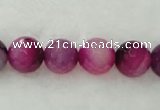 CAG418 15.5 inches 14mm faceted round agate beads Wholesale