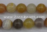 CAG4324 15.5 inches 12mm round botswana agate gemstone beads