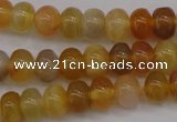 CAG4330 15.5 inches 5*7mm rondelle botswana agate gemstone beads