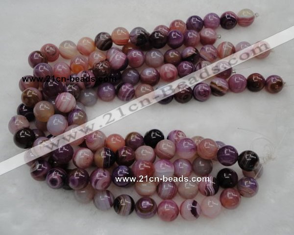 CAG434 15.5 inches 16mm round agate gemstone beads wholesale