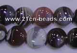 CAG4443 15.5 inches 14mm flat round botswana agate beads wholesale