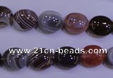 CAG4451 15.5 inches 10*12mm oval botswana agate beads wholesale