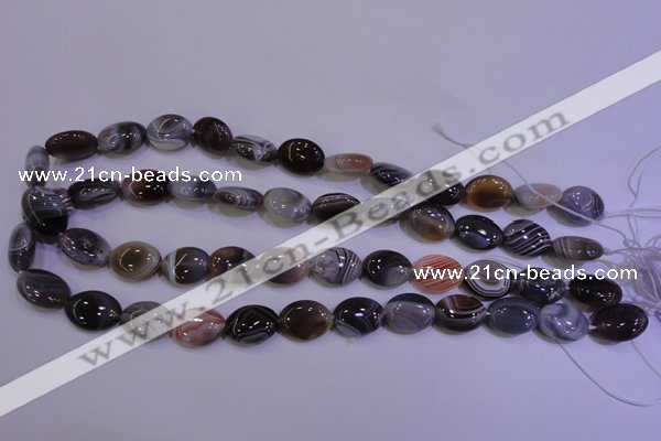 CAG4453 15.5 inches 12*16mm oval botswana agate beads wholesale