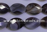 CAG4465 15.5 inches 15*20mm faceted oval botswana agate beads